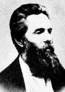 Herman Melville, yhdysvaltalainen kirjailija, 1800-luku tekijältä Unbekannt
