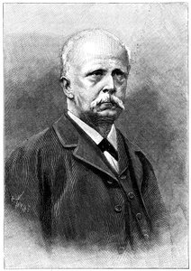 Hermann Ludwig Ferdinand von Helmholtz, saksalainen fyysikko ja fysiologi, 1894 tekijältä Unbekannt