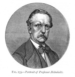 Hermann von Helmholtz 1821-1894, saksalainen fyysikko ja fysiologi, 1876 tekijältä Unbekannt
