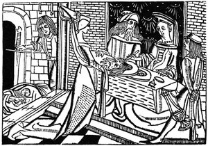 Herodias Johannes Kastajan pään kanssa, 1488 1964 tekijältä Unbekannt