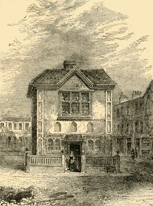 Hickss Hall noin 1750, c1872. tekijältä Unbekannt