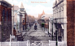 High Street, Fremantle, Australia, 1900-luku tekijältä Unbekannt