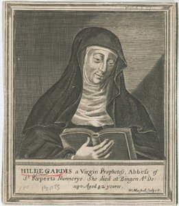 Hildegard Bingenistä, 1600-luku tekijältä Unbekannt