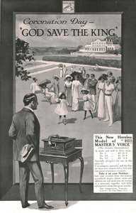 Hänen Masters Voice -mainoksensa, 1911. tekijältä Unbekannt