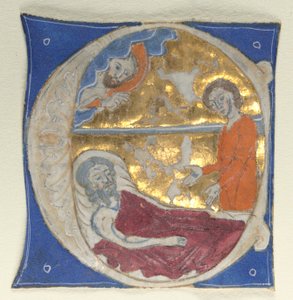 Historioitu alkuperäinen, poistettu Raamatusta, 1200-luku. tekijältä Unbekannt