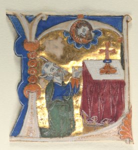 Historioitu alkuperäinen, poistettu Raamatusta, 1200-luku. tekijältä Unbekannt