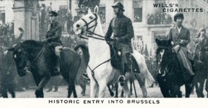 Historiallinen sisääntulo Brysseliin, 1918 1937 tekijältä Unbekannt