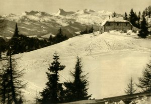 Hollhaus, Dachstein, Steiermark, Itävalta, 1935. tekijältä Unbekannt