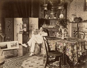 Kotiin idästä, 1880-90-luvut. tekijältä Unbekannt