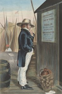 Homeward Bound New York, n. 1860. tekijältä Unbekannt