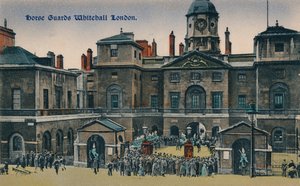 Horse Guards Whitehall London, 1910. tekijältä Unbekannt