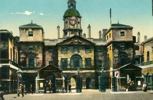 Horse Guards, Whitehall, Lontoo, 1910. tekijältä Unbekannt
