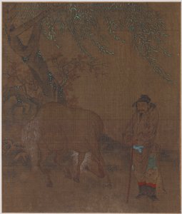 Hevonen ja sulhanen Willow-dynastian, mahdollisesti Ming-dynastian alaisuudessa, 1368-1644. tekijältä Unbekannt