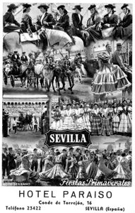 Hotel Paraiso, Sevilla, Espanja, 1900-luku tekijältä Unbekannt