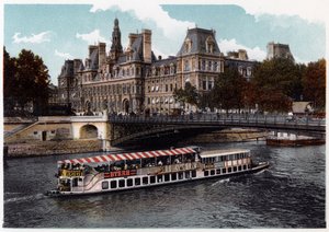 Hotel de Ville, Pariisi, c1900 tekijältä Unbekannt