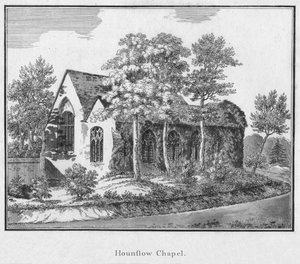 Hounslow Chapel, 1792 tekijältä Unbekannt