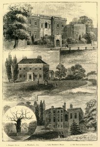 Houses Round Greenwich Park, vuodelta 1878. tekijältä Unbekannt