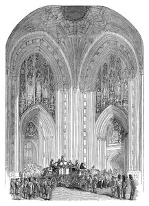 Parlamenttitalo, Grand Entrance, Westminster, Lontoo, 1800-luvun loppu tekijältä Unbekannt
