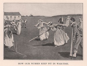 Kuinka sairaanhoitajamme pysyvät kunnossa sodan aikana, 1901 1912 tekijältä Unbekannt