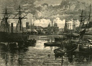 Hull, Docksista, 1898. tekijältä Unbekannt
