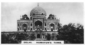 Humayunsin hauta, Delhi, Intia, 1925 tekijältä Unbekannt