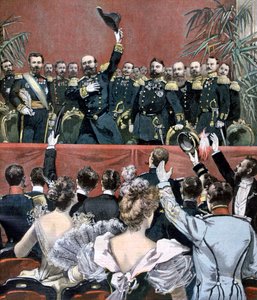 Hurraa! Ranskalaisille!, 1893 tekijältä Unbekannt