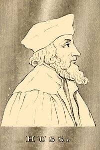 Huss, c1369-1415, 1830. tekijältä Unbekannt