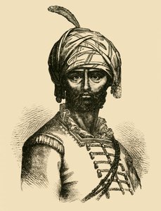 Hyder Ali, c1750, 1890. tekijältä Unbekannt