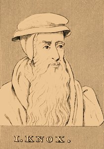 I. Knox, c1513-1572, 1830. tekijältä Unbekannt
