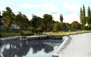 Iffley Lock, 1900-luku tekijältä Unbekannt
