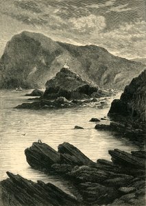 Ilfracombe - Näkymä kallioilta Capstonen juurella, 1898. tekijältä Unbekannt