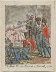 Venäjän keisarilliset kasakat, 1799 tekijältä Unbekannt