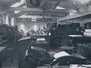 Sävellyshuoneessa, 1916 tekijältä Unbekannt