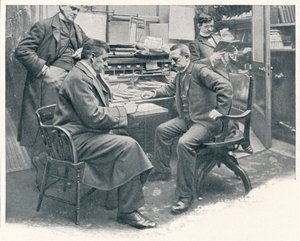 Apulaispääkonsulin toimistossa Yhdysvaltain konsulaatissa Lontoossa, c1903 1903 tekijältä Unbekannt