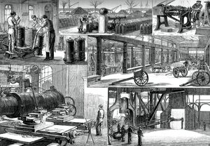Kuninkaallisessa arsenaalissa, Woolwich, 1880 tekijältä Unbekannt