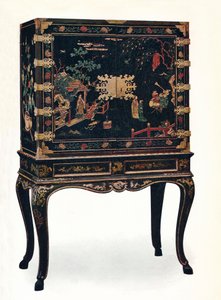 Viiloitettu lakattu kaappi, c1680, 1910. tekijältä Unbekannt