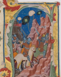 Alkuperäinen A Maccabees-taistelulla, n. 1360-70. tekijältä Unbekannt