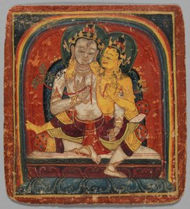 Vihkimiskortti Tsakalis: Maitreya, 1400-luvun alku. tekijältä Unbekannt