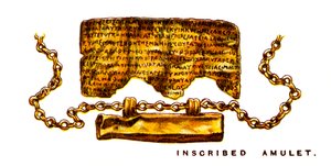 Kaiverrettu amuletti, 1923 tekijältä Unbekannt