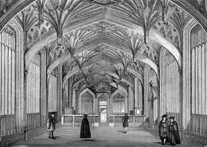 Sisätilat, Oxfordin yliopisto, 1700-luku, 1870 tekijältä Unbekannt