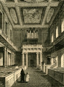 Chapel Royal Banqueting Housen sisustus, Whitehall, 1881. tekijältä Unbekannt