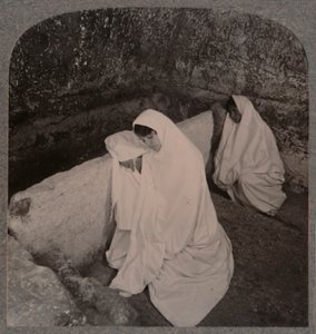 Kristuksen haudan sisäpuoli, 1900 tekijältä Unbekannt