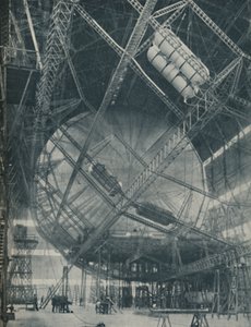 Kehyksen ja sylinterin monimutkaisuus: R101 valmistuksessa, c1935 tekijältä Unbekannt
