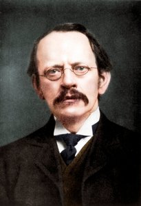 JJ Thomson, brittiläinen fyysikko, c1896-c1915 tekijältä Unbekannt