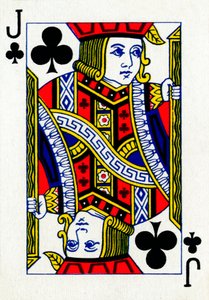 Jack of Clubs Goodall & Son Ltd:n pelikorttipakasta, vuodelta 1940 tekijältä Unbekannt