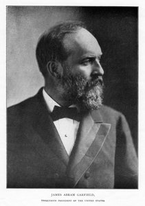 James Abram Garfield, Yhdysvaltain 20. presidentti, vuodelta 1881 tekijältä Unbekannt