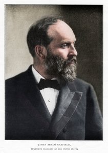 James Abram Garfield, Yhdysvaltain 20. presidentti, vuodelta 1881 tekijältä Unbekannt