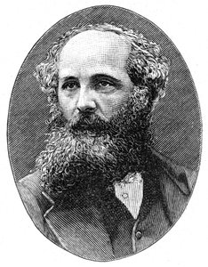 James Clerk Maxwell 1831-1879, skotlantilainen teoreettinen fyysikko, [1896] tekijältä Unbekannt