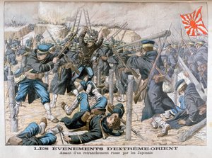 Japanin hyökkäys Venäjän juuretta vastaan, Venäjän ja Japanin sota, 1904 tekijältä Unbekannt