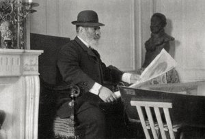 Jean-Francois Raffaelli, ranskalainen taiteilija, 1891 tekijältä Unbekannt